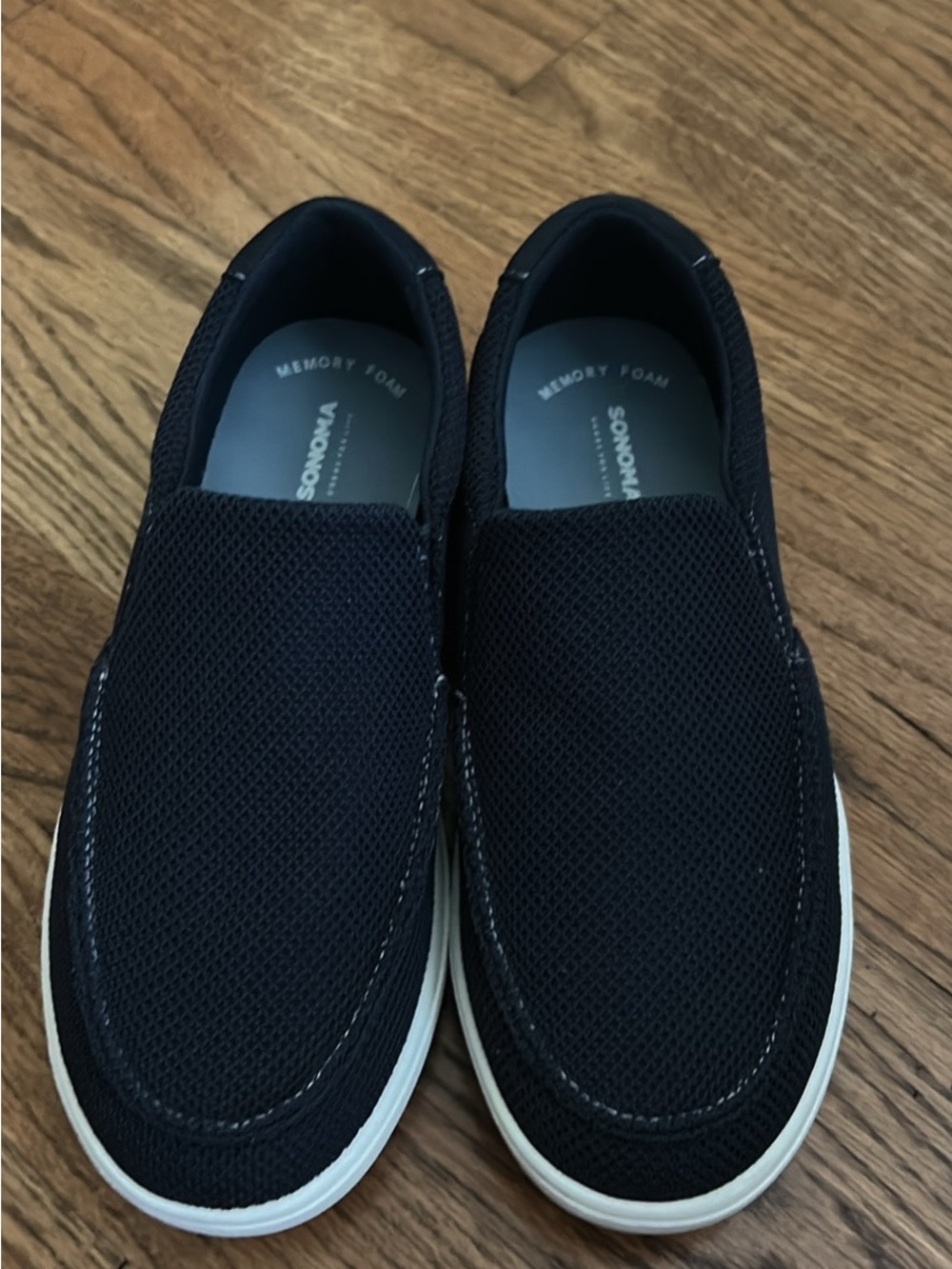 Sonoma kids Slip-On Mesh Loafers β navy with White Sole